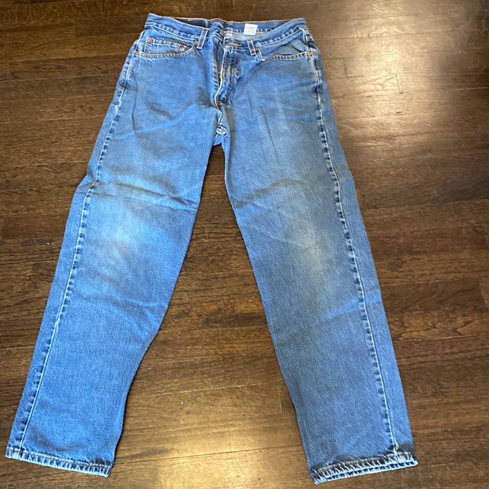 Vintage 90s Levi’s 550 red tab 33x32